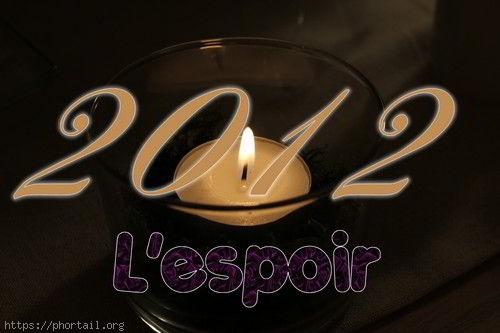 Voeux 2012 l'Espoir