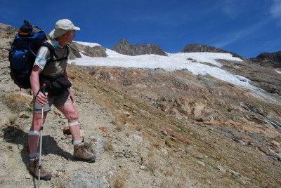 glacier des Glaciers Tour du Mont Blanc