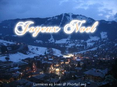 Carte de Joyeux Noël