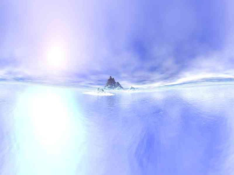 Fond d'�cran Ile fantastique