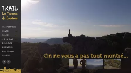 Affiche Trail les terrasses du lodevois