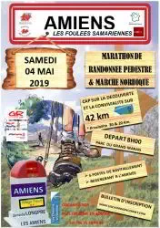 Affiche Marathon pédestre d'Amiens Métropole