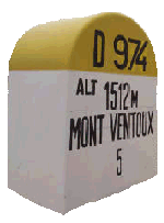 Cyclotourisme au Ventoux