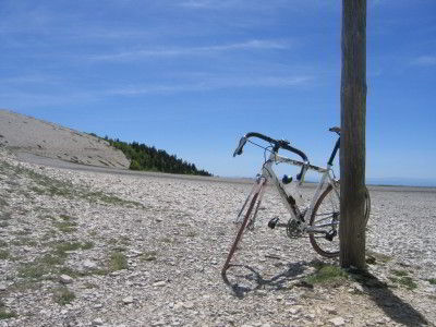 Montagne de Lure &agrave; v&eacute;lo