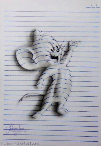 Illusion d'optique 3D