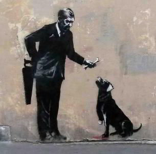 Banksy Politique - Paris Sorbonne