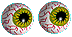 GIF yeux sanglants