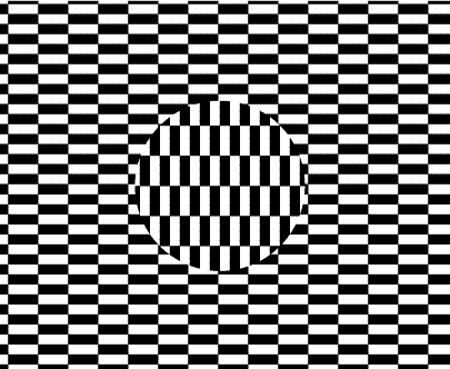illusion d'optique ouchi