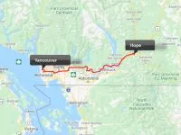 Vancouver Hope route nord