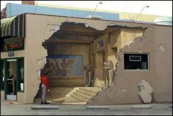 Art du mur détruit