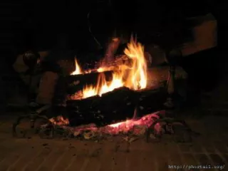 Feu de cheminée