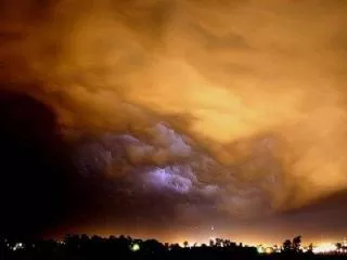 Un ouragan dans la nuit
