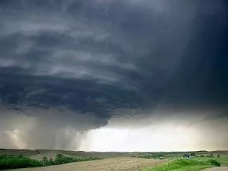 Un ouragan et des dégats