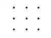 Illusion d'optique : Les neufs points
