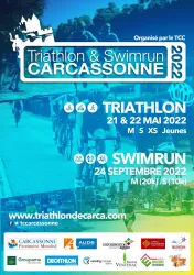 Affiche Triathlon Carcassonne