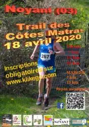 Affiche Trail des Côtes Matras