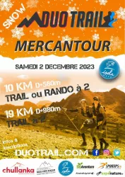 Affiche DUO TRAIL Snow Isola 2000